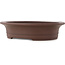 Pot à bonsaï ovale non émaillé de Yamaaki - 460 x 388 x 115 mm