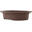 Pot à bonsaï ovale non émaillé de Yamaaki - 460 x 388 x 115 mm