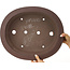 Pot à bonsaï ovale non émaillé de Yamaaki - 460 x 388 x 115 mm