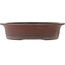 Pot à bonsaï ovale non émaillé de Yamaaki - 515 x 425 x 125 mm