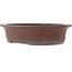 Pot à bonsaï ovale non émaillé de Yamaaki - 515 x 425 x 125 mm