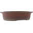 Pot à bonsaï ovale non émaillé de Yamaaki - 515 x 425 x 125 mm