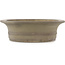 Maceta para bonsái ovalada sin esmaltar de Seibun - 488 x 398 x 118 mm