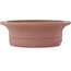 Ovale ongeglazuurde bonsaipot van Seibun - 357 x 298 x 93 mm