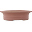 Ovale ongeglazuurde bonsaipot van Seibun - 357 x 298 x 93 mm