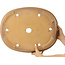 Pot à bonsaï ovale non émaillé de Mazan - 514 x 400 x 105 mm
