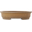 Ovale ongeglazuurde bonsai pot van Kinka - 355 x 280 x 85 mm