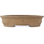 Pot à bonsaï ovale non émaillé de Shouzan - 365 x 295 x 83 mm