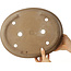 Pot à bonsaï ovale non émaillé de Shouzan - 365 x 295 x 83 mm
