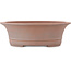 Pot à bonsaï ovale non émaillé de Reiho - 320 x 273 x 100 mm