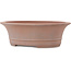 Pot à bonsaï ovale non émaillé de Reiho - 320 x 273 x 100 mm