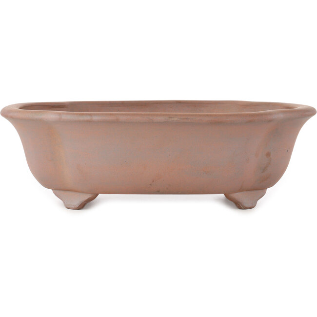 Mokko unglazed bonsai pot by Reiho - 345 x 290 x 105 mm