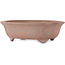Pot à bonsaï non émaillé Mokko de Reiho - 345 x 290 x 105 mm
