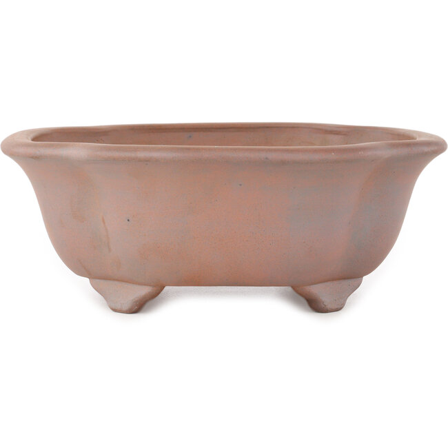 Maceta para bonsái sin esmaltar Mokko de Reiho - 345 x 290 x 105 mm