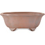 Pot à bonsaï non émaillé Mokko de Reiho - 345 x 290 x 105 mm