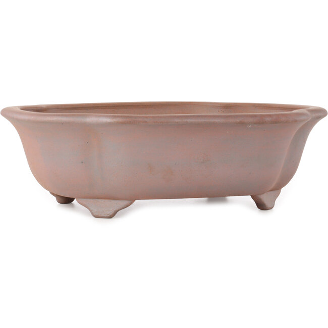 Mokko unglazed bonsai pot by Reiho - 345 x 290 x 105 mm