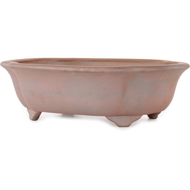 Pot à bonsaï non émaillé Mokko de Reiho - 345 x 290 x 105 mm