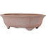 Pot à bonsaï non émaillé Mokko de Reiho - 345 x 290 x 105 mm