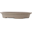 Pot à bonsaï ovale non émaillé - 385 x 295 x 65 mm