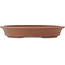 Pot à bonsaï ovale non émaillé - 380 x 295 x 63 mm