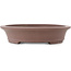 Pot à bonsaï ovale non émaillé - 380 x 290 x 60 mm