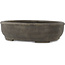 Pot à bonsaï ovale non émaillé de Keizan - 373 x 285 x 105 mm