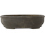 Pot à bonsaï ovale non émaillé de Keizan - 373 x 285 x 105 mm