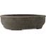 Ovaler unglasierter Bonsai-Topf von Keizan - 373 x 285 x 105 mm