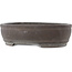 Pot à bonsaï ovale non émaillé de Keizan - 392 x 305 x 110 mm