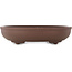 Vaso bonsai ovale non smaltato di Yamaaki - 485 x 370 x 115 mm