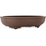 Vaso bonsai ovale non smaltato di Yamaaki - 485 x 370 x 115 mm