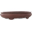 Pot à bonsaï ovale non émaillé de Yamaaki - 455 x 350 x 88 mm