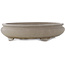 Pot à bonsaï ovale non émaillé de Keizan - 475 x 380 x 113 mm