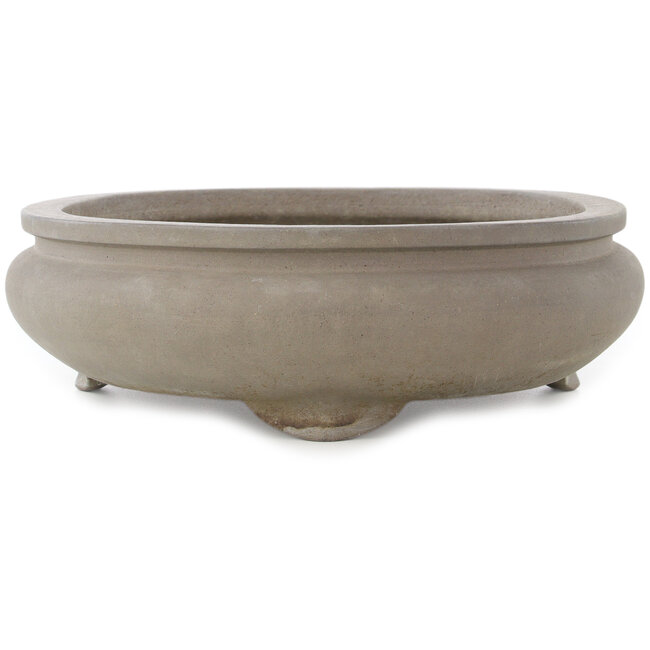Vaso bonsai ovale non smaltato di Keizan - 475 x 380 x 113 mm