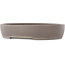 Pot à bonsaï ovale non émaillé - 375 x 293 x 70 mm