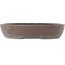 Ovale ongeglazuurde bonsai pot van Yamaaki - 403 x 340 x 83 mm