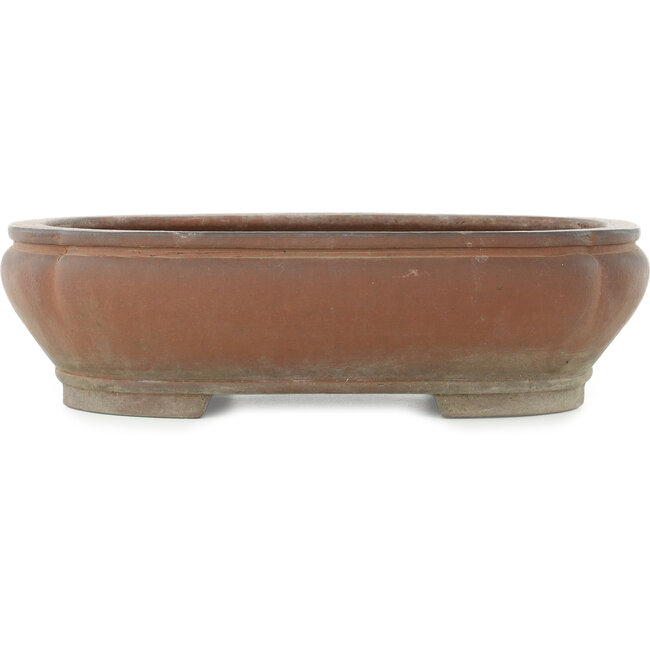 Pot à bonsaï non émaillé Mokko par Kizan - 395 x 305 x 105 mm