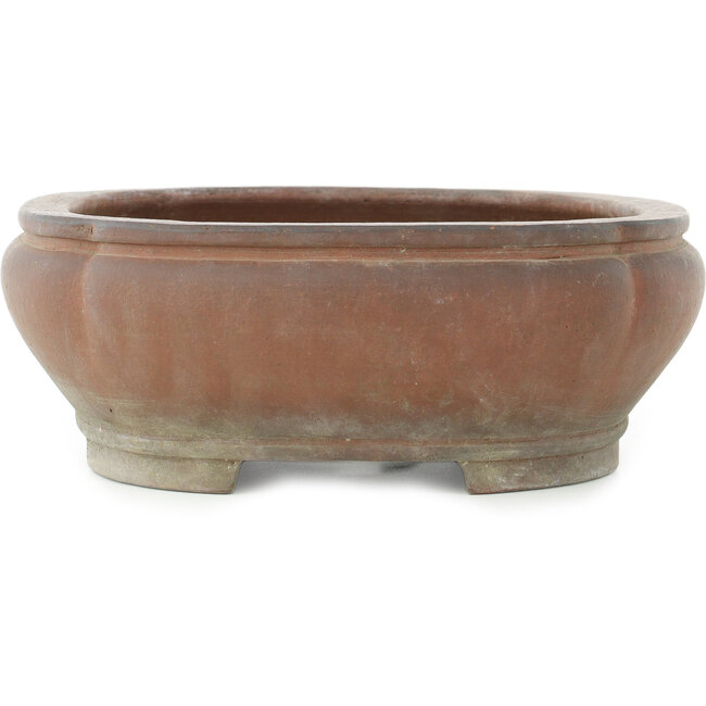 Mokko unglazed bonsai pot by Kizan - 395 x 305 x 105 mm