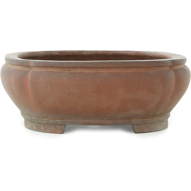 Pot à bonsaï non émaillé Mokko par Kizan - 395 x 305 x 105 mm