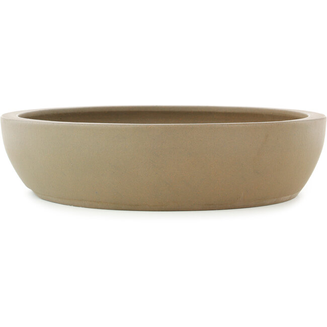 Vaso bonsai ovale non smaltato di Yamaaki - 435 x 360 x 87 mm