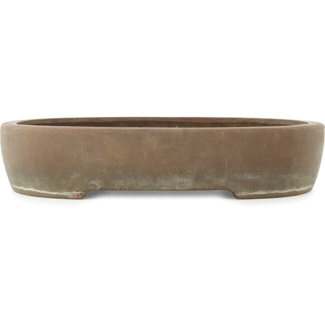 Pot à bonsaï ovale non émaillé - 427 x 333 x 85 mm