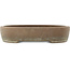 Ovaler unglasierter Bonsai-Topf - 427 x 333 x 85 mm