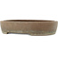Ovale ongeglazuurde bonsai pot - 427 x 333 x 85 mm