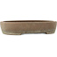 Ovale ongeglazuurde bonsai pot - 427 x 333 x 85 mm