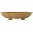Pot à bonsaï non émaillé Mokko par Izumiya (Zenigo) - 390 x 298 x 88 mm