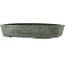 Pot à bonsaï ovale non émaillé - 390 x 295 x 70 mm