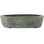 Ovaler unglasierter Bonsai-Topf - 390 x 295 x 70 mm