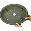 Pot à bonsaï ovale non émaillé - 390 x 295 x 70 mm