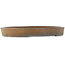 Pot à bonsaï ovale non émaillé de Kizan - 470 x 350 x 60 mm