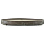 Ovaler unglasierter Bonsai-Topf - 565 x 393 x 35 mm